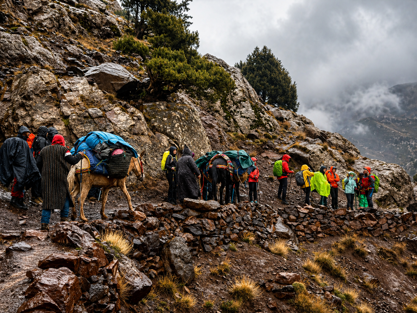 2 Days Toubkal trek from Imlil village